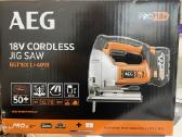 Siaurapjūklis Aeg Bst18xli-401b 18 V 1x4,0 Ah ak - nuotraukos Nr. 6