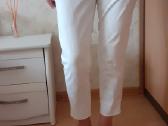 "h&m" baltos spalvos kelnes - nuotraukos Nr. 5