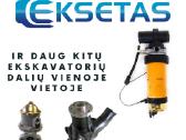 Mini ekskavatorių variklio dalys