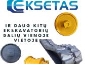 Statybinės technikos važiuoklės dalys