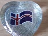 Stiklinis suvenyras Iceland