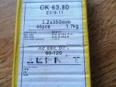 Esab elektrodai ner. plienui Ok 63.80