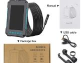 Endoskopinė kamera dviejų lęšių su LCD ekranu - nuotraukos Nr. 8