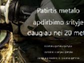 Metalo apdirbimo paslaugos, gamyba ir remontas - nuotraukos Nr. 8