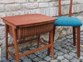 Vintažinis mid century tikmedžio staliukas - nuotraukos Nr. 8