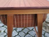 Vintažinis mid century tikmedžio staliukas - nuotraukos Nr. 12