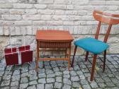 Vintažinis mid century tikmedžio staliukas - nuotraukos Nr. 13