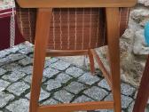 Vintažinis mid century tikmedžio staliukas - nuotraukos Nr. 19