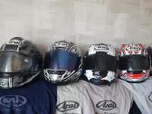 Arai chaser,arai rx-7, arai rx-7gp