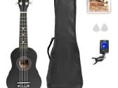 Ukulele rinkinys soprano 21" juoda - nuotraukos Nr. 3