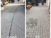 Trinkelių, fasadų, terasų, tvorų plovimas, valymas - nuotraukos Nr. 18