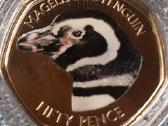 Moneta Falkland isl. 2018m. 50 pensu, cu-ni