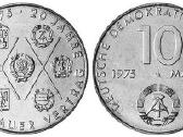 Vokietija 1975 20 m Warschauer Vertrag Ddr 10 mark