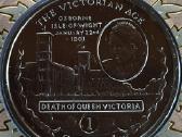 Moneta Gibraltar 2001m. 1 krona, cu-ni
