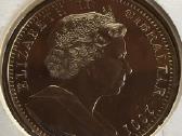 Moneta Gibraltar 2001m. 1 krona, cu-ni - nuotraukos Nr. 2