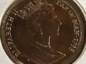 Moneta Isle of man 1995m. 1 krona, cu-ni - nuotraukos Nr. 2