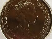 Moneta Isle of man 1995m. 1 krona, cu-ni - nuotraukos Nr. 2