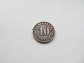 10 pfennig , Vokietija , 1900, 1918