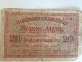 1918 metų 20 ostmarkės