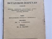Parduodu 1938 m. Lietuvišką Botanikos Žodyną