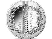 20 Eur sidabrinė moneta The Oak, Prancūzija 2021 - nuotraukos Nr. 2