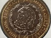 Moneta Gibraltar 2019m. 2 svarai, cu-ni