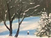 Parduodu lietuvišką paveikslą - Miškas žiema . - nuotraukos Nr. 2