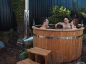 Plastikinis lauko kubilas 1.60m su Termo mediena - nuotraukos Nr. 15