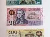 Suvenyriniai Žiedų Valdovo banknotai