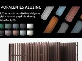 Tvoralentės Aluzinc (dažytos Ral spalvą)