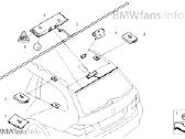 Bmw 5 E61 centrinio valdymo imtuvo blokas. - nuotraukos Nr. 3