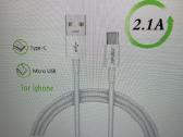 Usb laidas greito krovimo