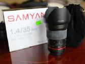 Objektyvas Samyang (Sony) 35mm f/1.4 - nuotraukos Nr. 2