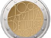 Latvija 2 Euro, 2020 ir 2021 proginės monetos - nuotraukos Nr. 2