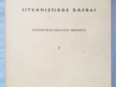 Lituanistikos darbai (Čikaga, 1966)