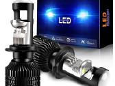 LED lemputės automobiliams -komplektai H7 Hb4 9006 - nuotraukos Nr. 3