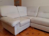 Natūralios odos kampinė sofa - nuotraukos Nr. 6
