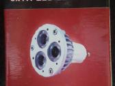 LED lemputes Gu10 Terralux 3x1w-220v