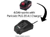 Pakrovėjas Parkside Plg 20 C3 (20 V. - 4,5 A) - nuotraukos Nr. 15