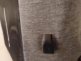 Kuprinė su paslėptais užtrauktukais ir Usb laidu - nuotraukos Nr. 3