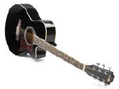 Max Showkit Elektro-akustinė gitara juoda - rinkin - nuotraukos Nr. 4