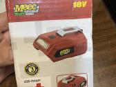 Mecc usb adapteris su LED