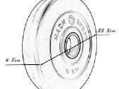 4 olimpinių diskų (51mm) Mach7, 4x5kg - nuotraukos Nr. 5