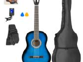 Max Soloart klasikinė gitara mėlyna - rinkinys