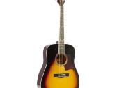 Max Solojam akustinė gitara sunburst - rinkinys - nuotraukos Nr. 2