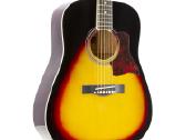 Max Solojam akustinė gitara sunburst - rinkinys - nuotraukos Nr. 6