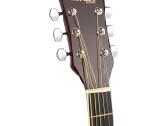 Max Solojam akustinė gitara sunburst - rinkinys - nuotraukos Nr. 8
