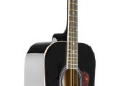 Max Solojam akustinė gitara juoda - rinkinys - nuotraukos Nr. 3