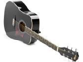 Max Solojam akustinė gitara juoda - rinkinys - nuotraukos Nr. 5