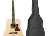 Max Solojam akustinė gitara naturalaus medžio